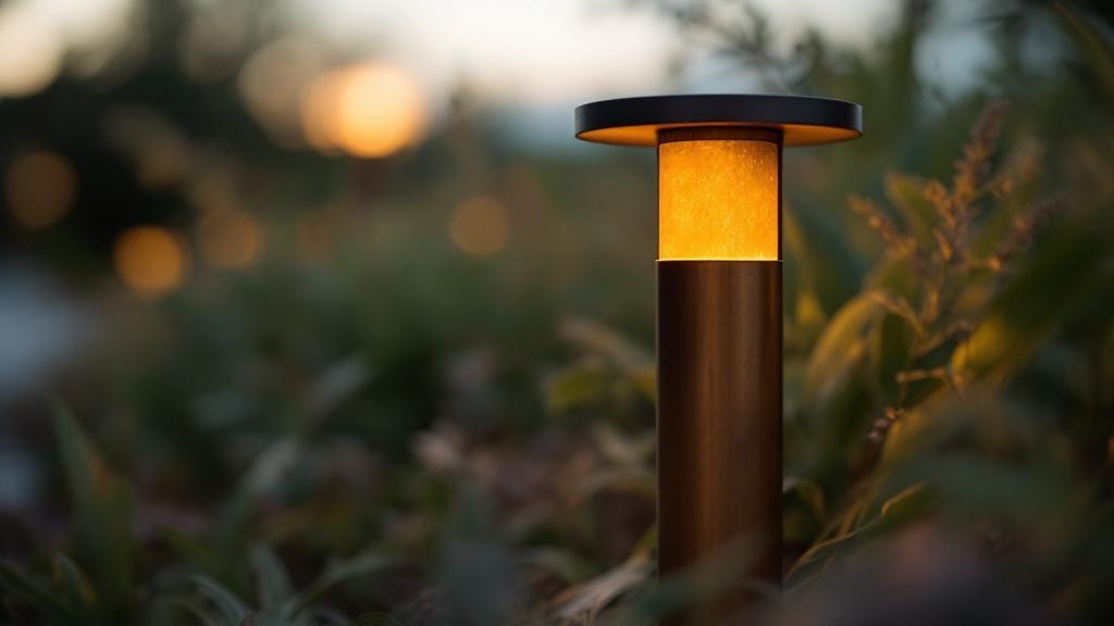 Landscape Lighting Design in Austin TX | Greenline - Greenline Outdoor Living macro-brass-fixture macro