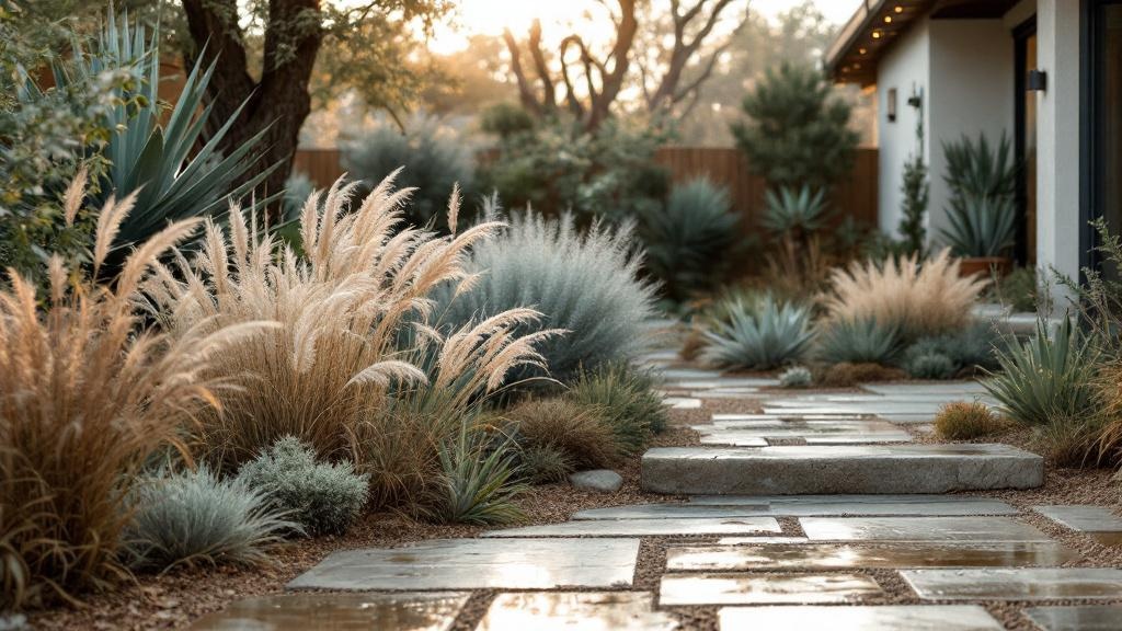 The Austin Yard Guide | Native Plants, Watering, Lawn Alternatives | Greenline - Greenline Outdoor Living Native Texas garden in winter